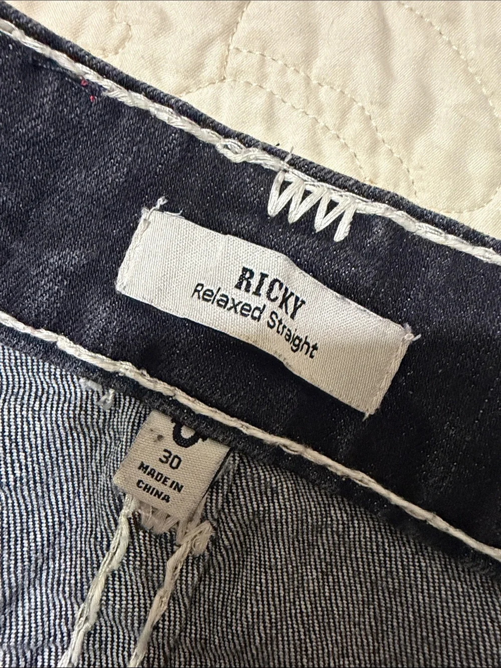 True Religion Ricky relaxed straight jeans